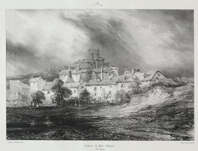 Viaggi pittoreschi e romantici nella vecchia Francia, Alvernia da Eugene Isabey