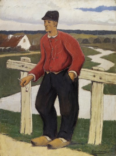 Giovane contadino da Eugene Laermans