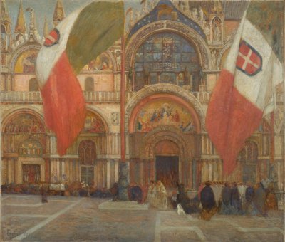 Giorno di festa a Venezia, c.1904 da Eugene Lawrence Vail