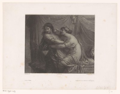Giuseppe e la moglie di Potifar da Eugene Leroux