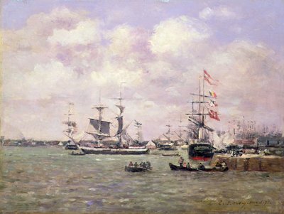 Anversa da Eugene Louis Boudin