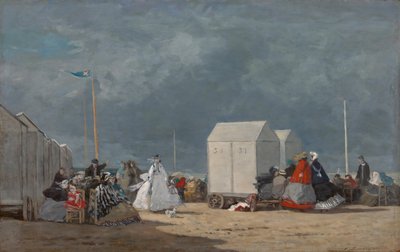 Tempesta in arrivo, 1864 da Eugene Louis Boudin