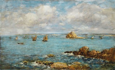 Baia di Douarnenez, 1897 da Eugene Louis Boudin