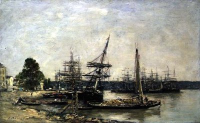 Bordeaux da Eugene Louis Boudin
