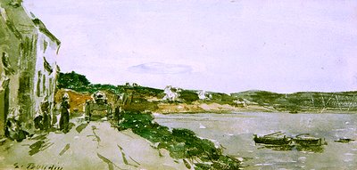 Scena costiera da Eugene Louis Boudin