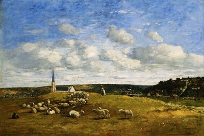 Deauville, 1870-1874 da Eugene Louis Boudin