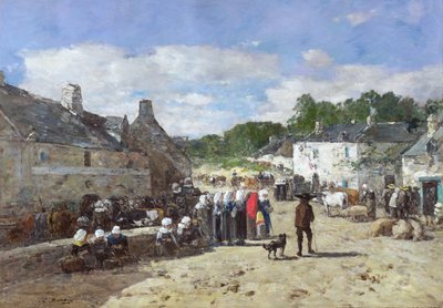 La festa da Eugene Louis Boudin