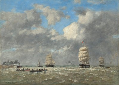 Le Havre da Eugene Louis Boudin