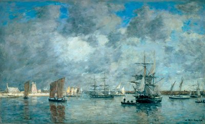 Porto di Camaret-sur-Mer da Eugene Louis Boudin