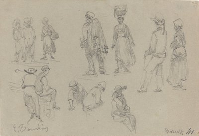 Figure provinciali da Eugene Louis Boudin