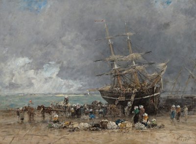 Ritorno del Terre-Neuvier da Eugene Louis Boudin
