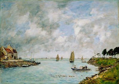 St.Valery-sur-Somme da Eugene Louis Boudin