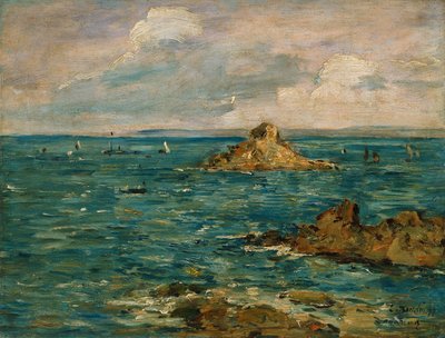 Il mare a Douarnenez da Eugene Louis Boudin