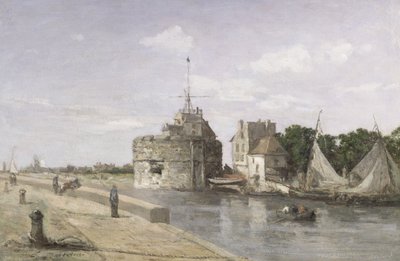 La Torre di Francesco I a Le Havre da Eugene Louis Boudin