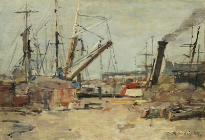 I pescherecci, 1885 da Eugene Louis Boudin