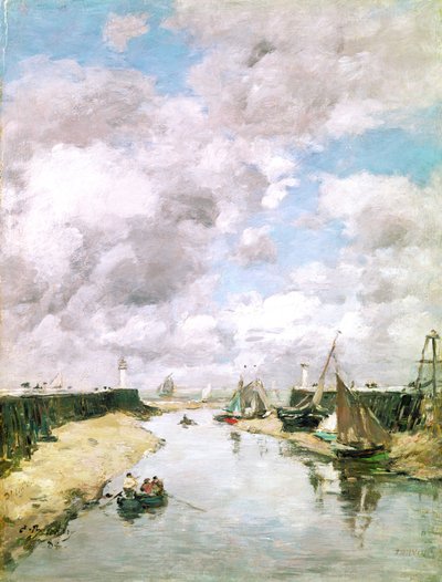 Trouville, 1884 da Eugene Louis Boudin