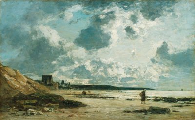 Trouville, le Rocce Nere, c.1860-1865 da Eugene Louis Boudin
