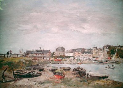 Veduta del Porto, Trouville da Eugene Louis Boudin