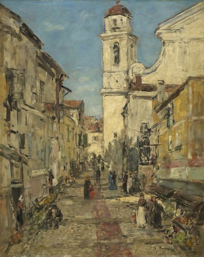 Villefranche, c.1892 da Eugene Louis Boudin