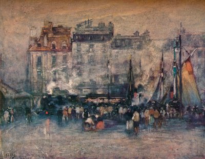 Le Depart Du Train De Marine da Eugene Louis Gillot
