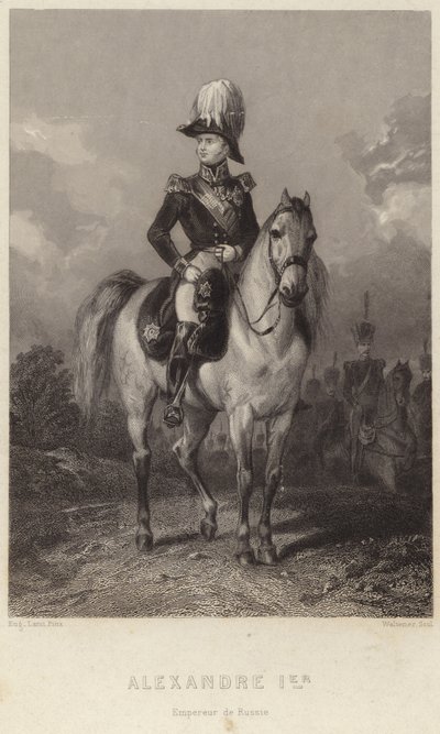 Alessandro I di Russia da Eugene Louis Lami