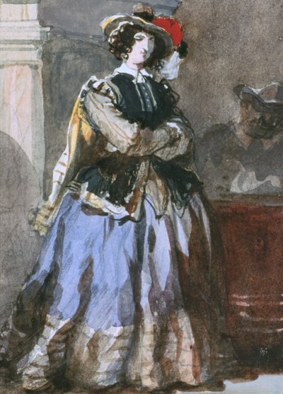Ritratto di Donna, XIX secolo da Eugene Louis Lami