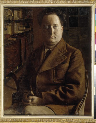 Ritratto dello scrittore Jean Giono (1895-1970) da Eugene Martel