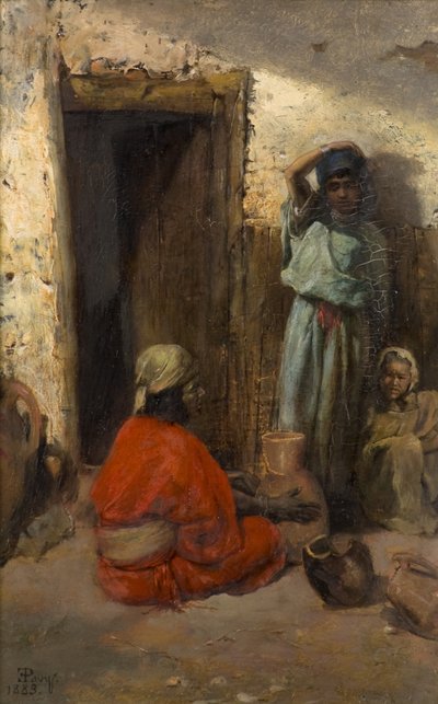 Una strada araba da Eugene Pavy