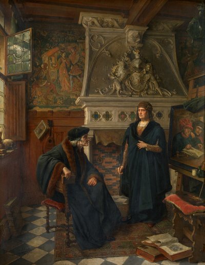 Erasmus e Quinten Massijs da Eugene Siberdt