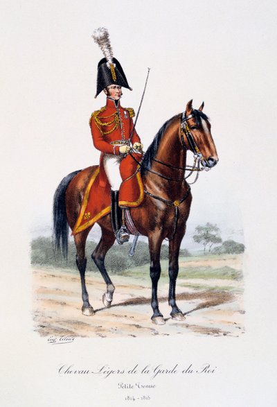 Chevau-Légers de la Garde du Roi, Petite Tenue da Eugene Titeux