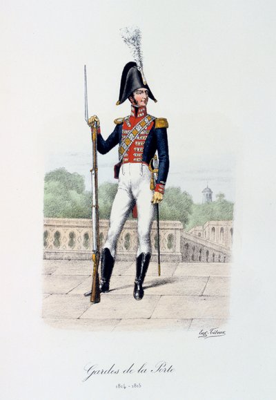 Gardes de la Porte da Eugene Titeux