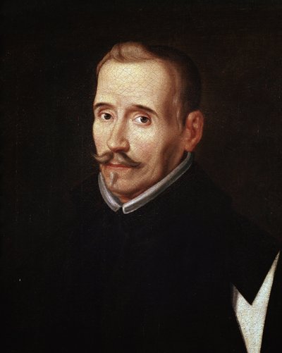 Ritratto di Felix Lope de Vega y Carpio (1562-1635) da Eugenio (attr. to) Caxes