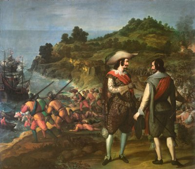 Il Recupero di San Juan de Puerto Rico da Eugenio (attr.to) Cajes