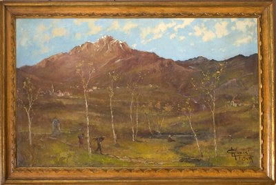 Paesaggio montano da Eugenio Gignous