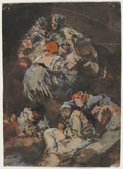 Figure, 1850-1860 da Eugenio Lucas Velázquez