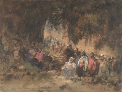 Arabi a riposo, 1817-70 da Eugenio Lucas Villamil