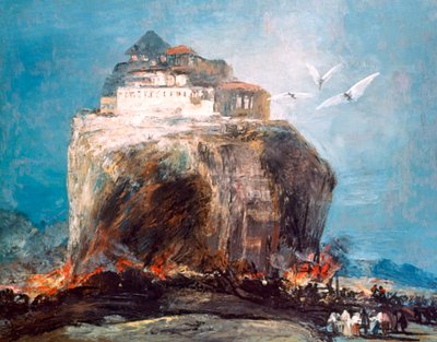 Città sulla roccia da Eugenio Lucas Villamil