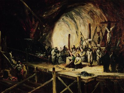 Scena di inquisizione da Eugenio Lucas y Padilla
