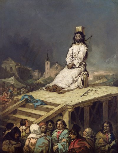 La garrota da Eugenio Lucas y Padilla