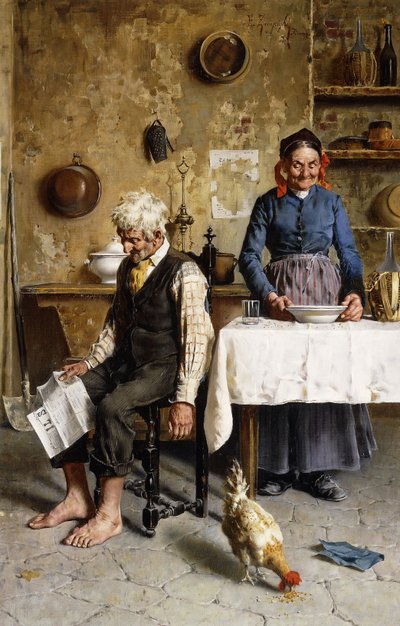 Felicità Domestica da Eugenio Zampighi