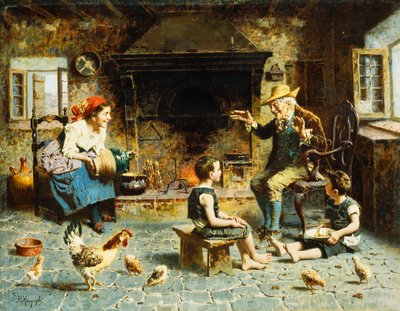 La visita del nonno da Eugenio Zampighi