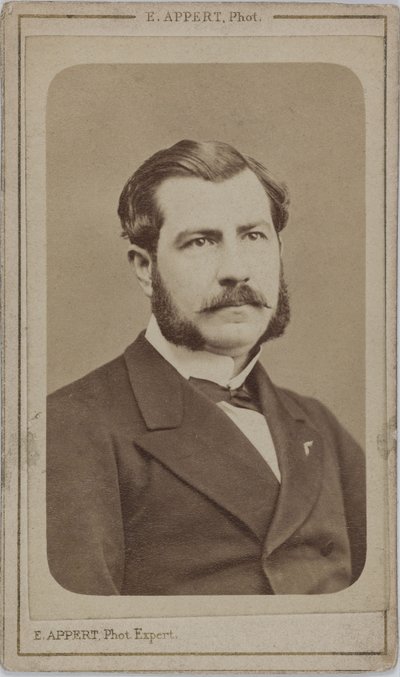 Ritratto di Léon Renault (1839-1933), prefetto di polizia e uomo politico da Eugene Appert