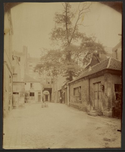 Ex convento dei Carmelitani, Rue Saint-Jacques, Va Disparaître da Eugène Atget
