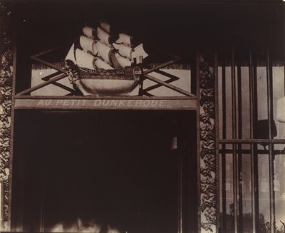 Au Petit Dunkerque, 3 quai Conti da Eugène Atget