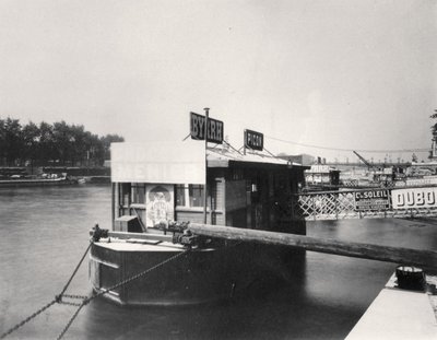 Barca sulla Senna da Eugène Atget