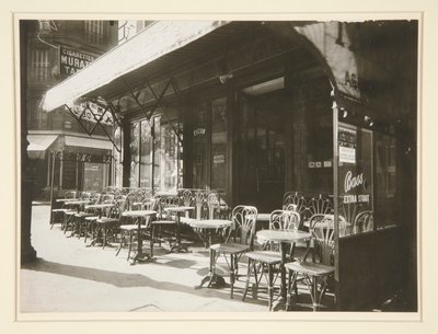 Caffè - Avenue de la Grande Armée da Eugène Atget