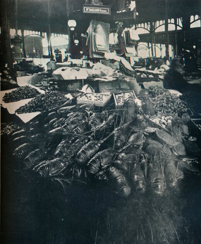 Mercato del pesce, c1877-1927, 1929 da Eugène Atget
