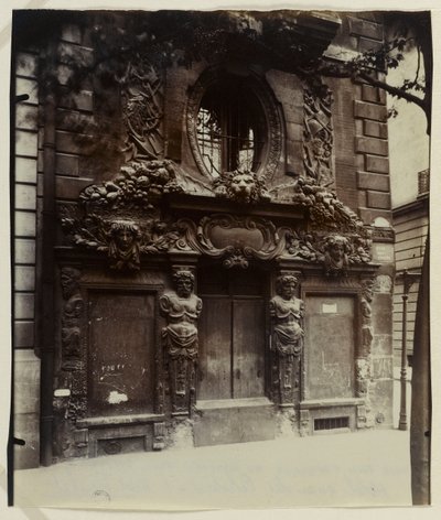 Hôtel de Fieubet o hôtel de la Valette (attuale istituto privato Massillon), 2 bis quai des Celestins, 4° arrondissement, Parigi (stampa all
