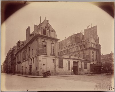 Hôtel du Marquis de Paroy, 83 rue Charlot da Eugène Atget