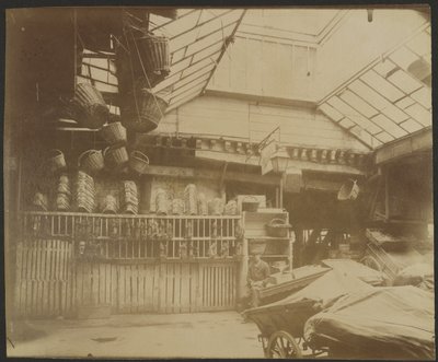 Hôtellerie du Heaume, 5 Rue Pirouette (1°) da Eugène Atget